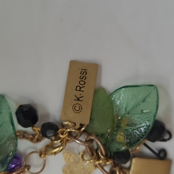 Vintage K. Rossi for Silvestri charm bracelet - Picture 2 of 6